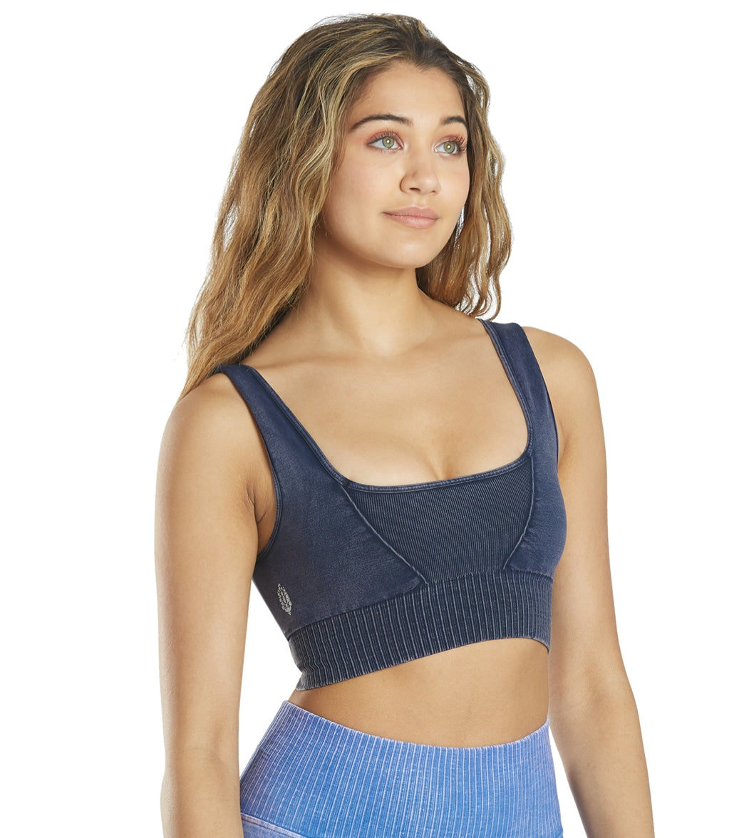 Free People Good Karma Square Neck Sports Bra