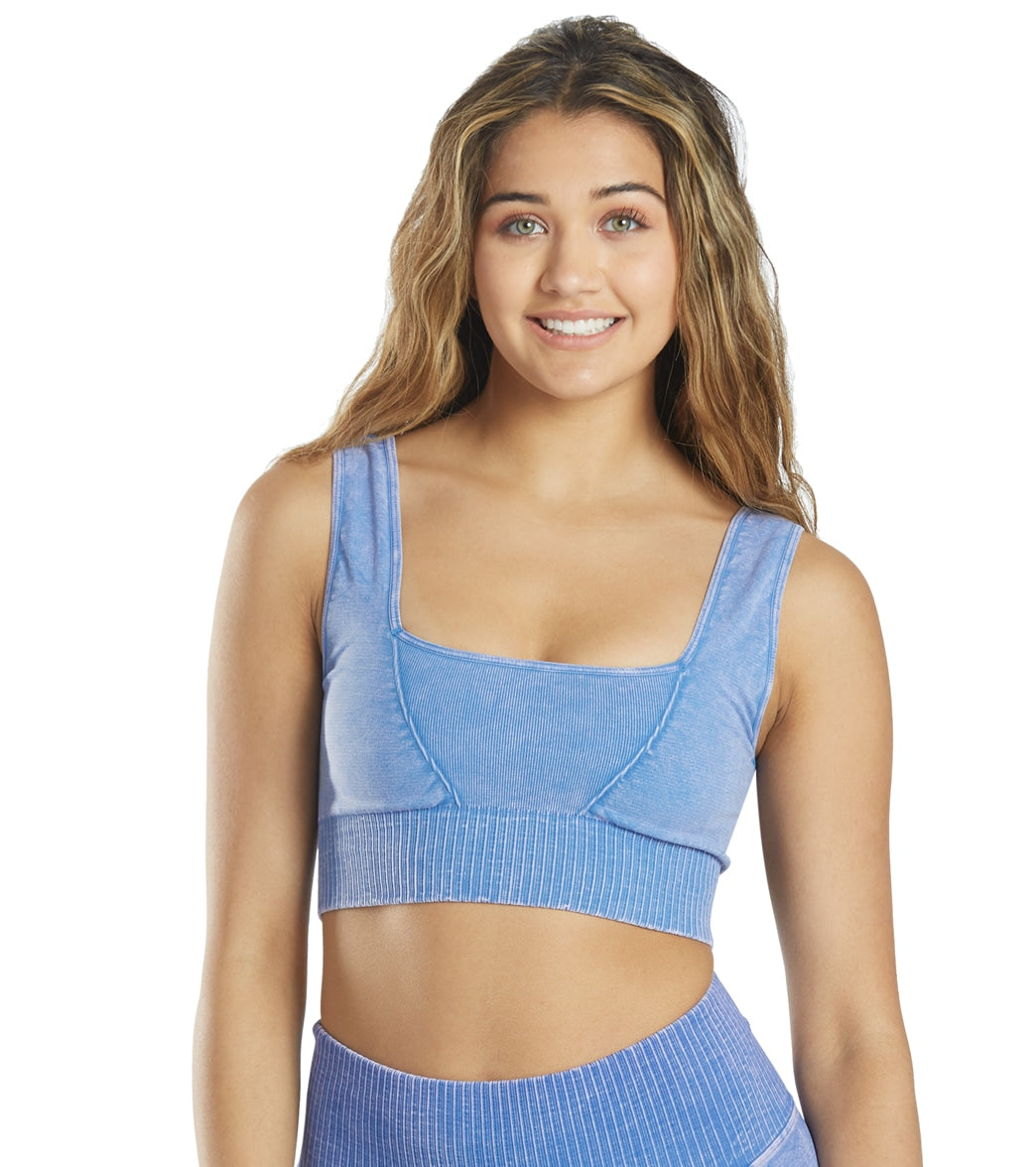 Free People Good Karma Square Neck Sports Bra