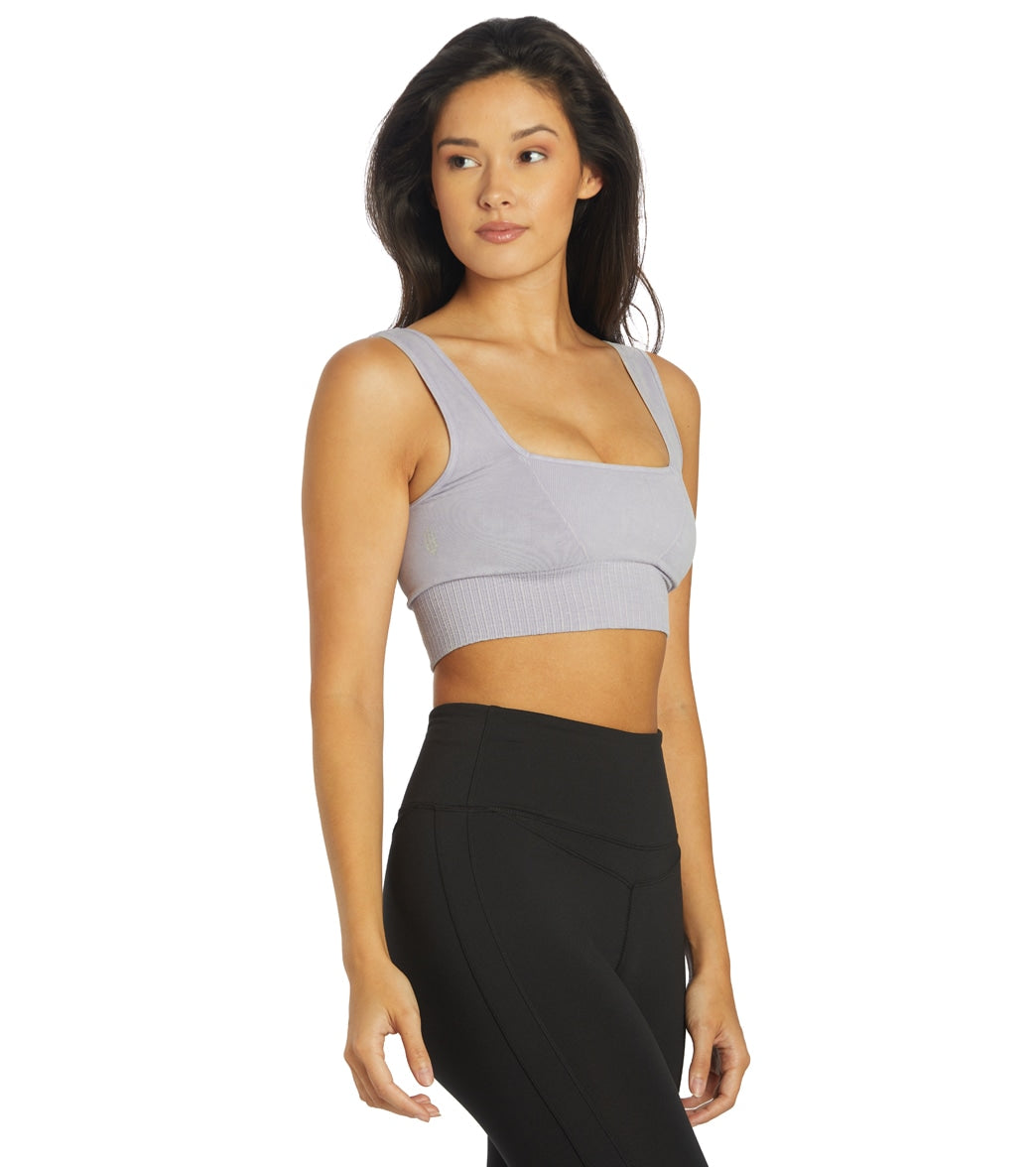 Free People Good Karma Square Neck Sports Bra