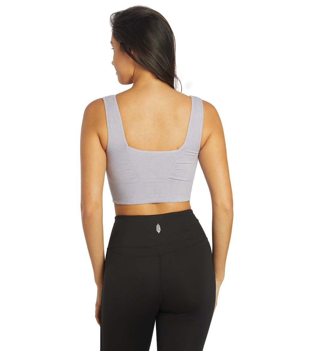 Free People Good Karma Square Neck Sports Bra