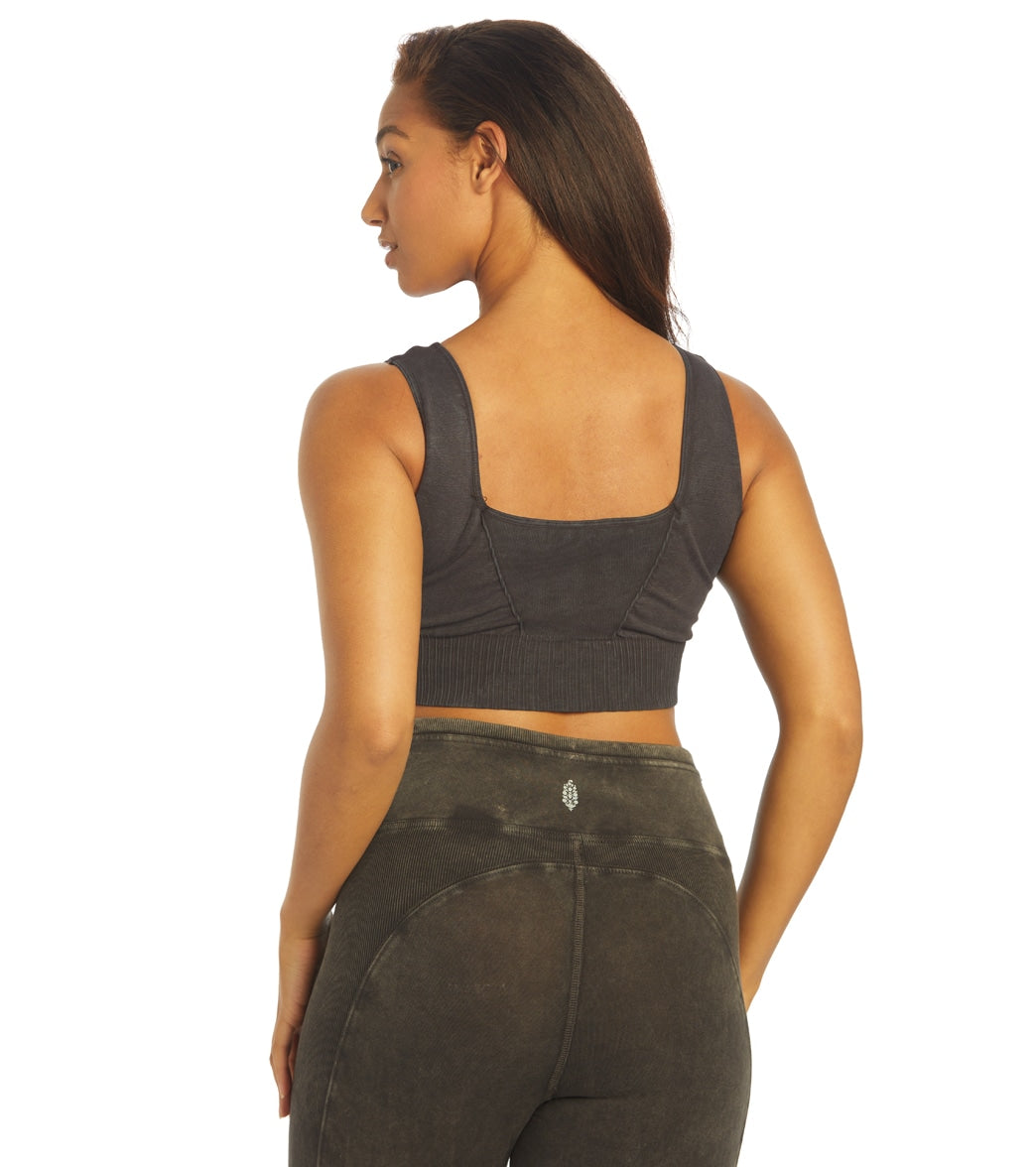 Free People Good Karma Square Neck Sports Bra