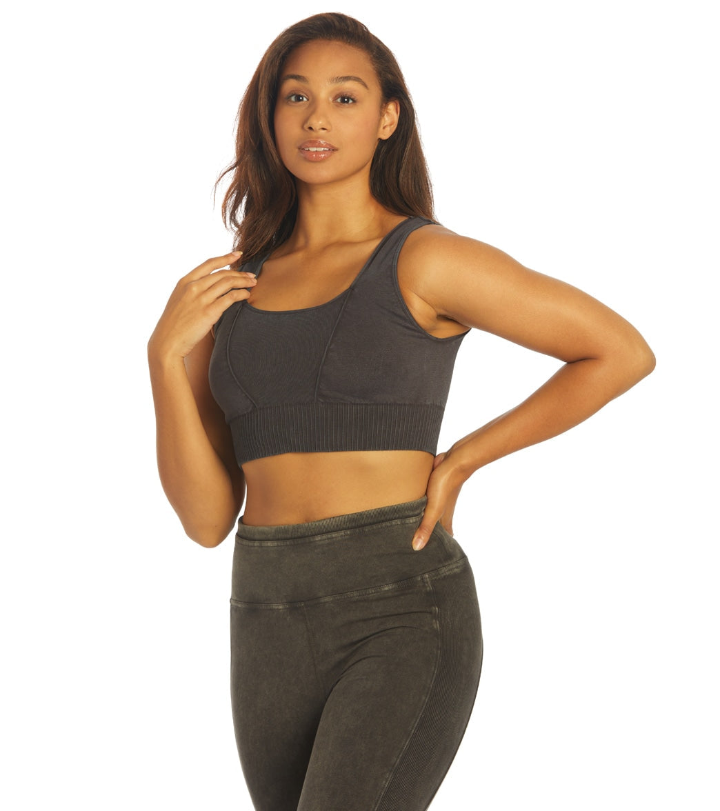 Free People Good Karma Square Neck Sports Bra