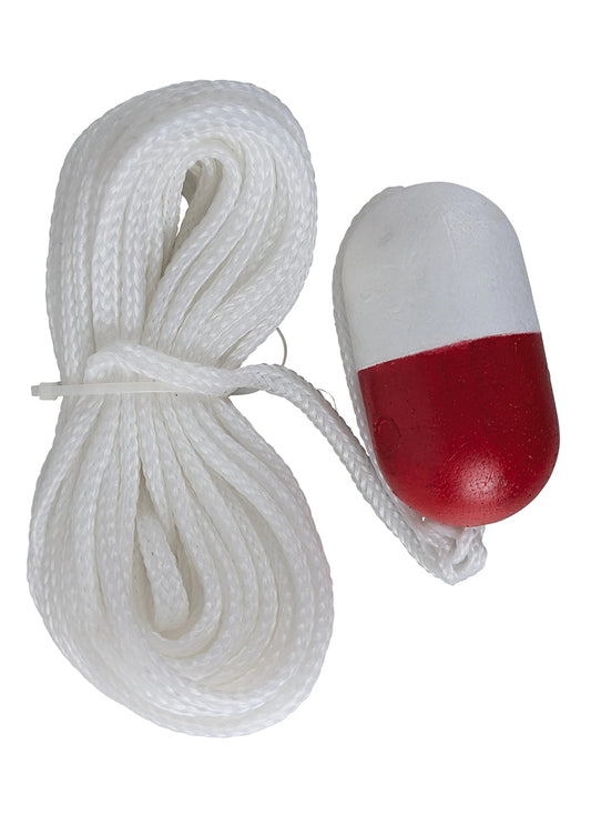 KEMP Lifeguard 60' Throw Line With Red/White Float