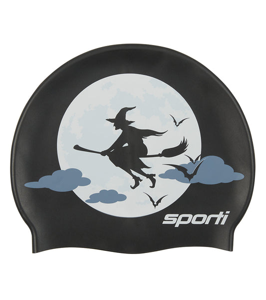Sporti Witch Silicone Swim Cap
