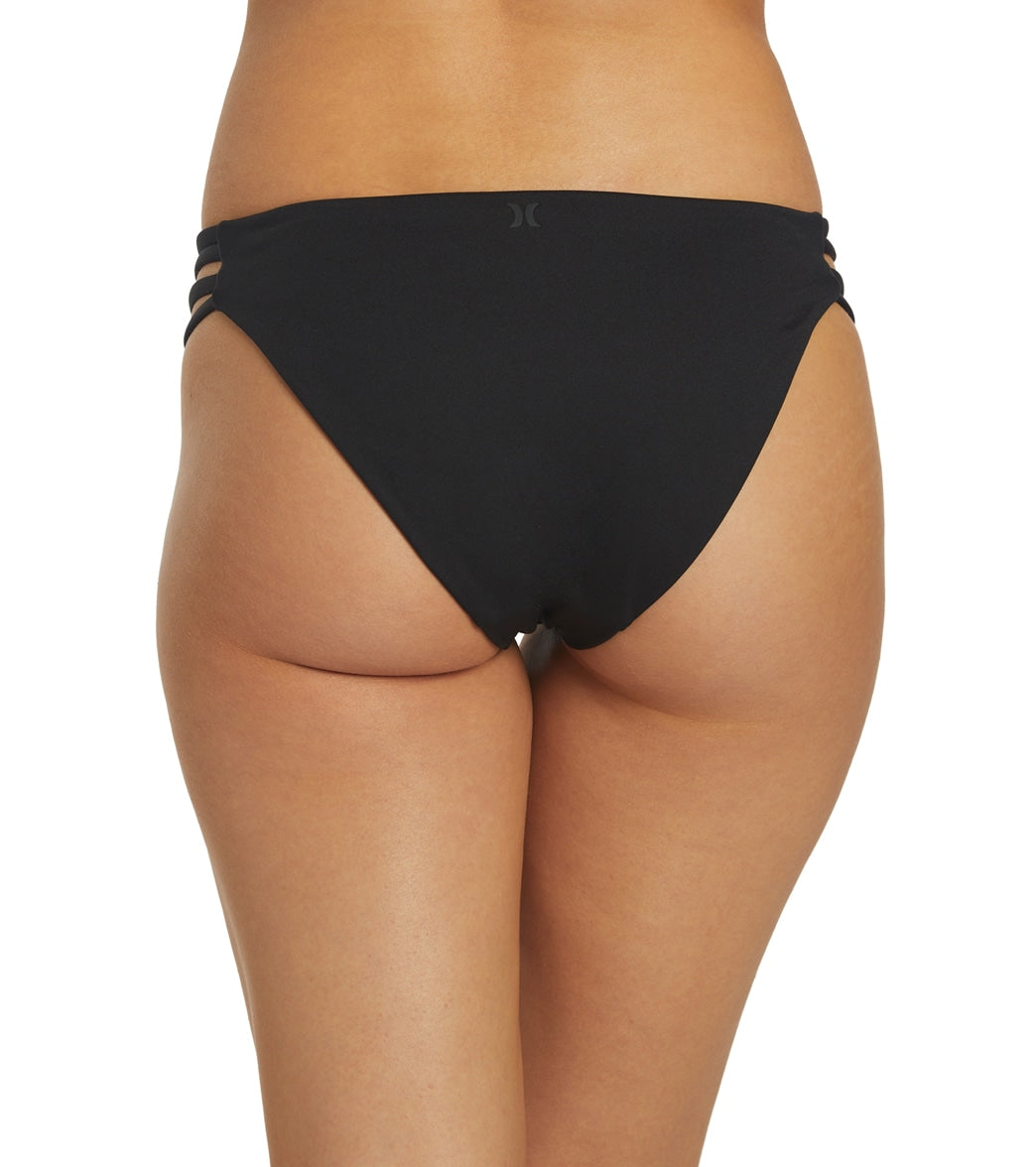 Hurley Women's Max Solid Bikini Bottom