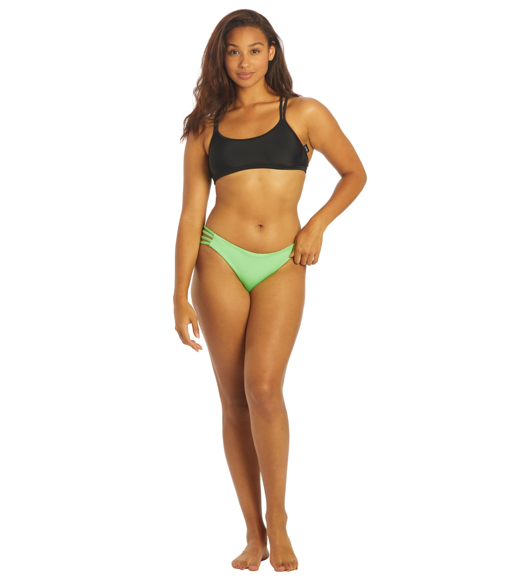 Hurley Women's Max Solid Bikini Bottom