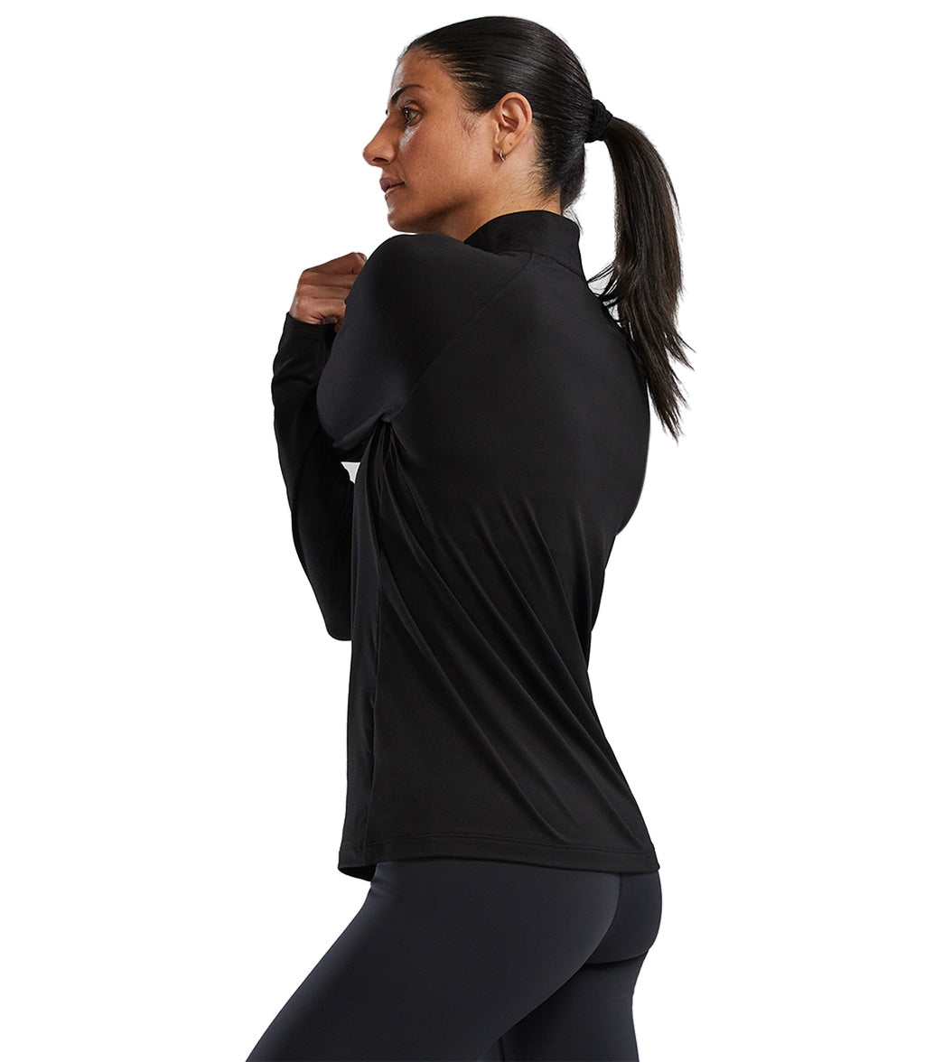 TYR Women's Long Sleeve Quarter Zip