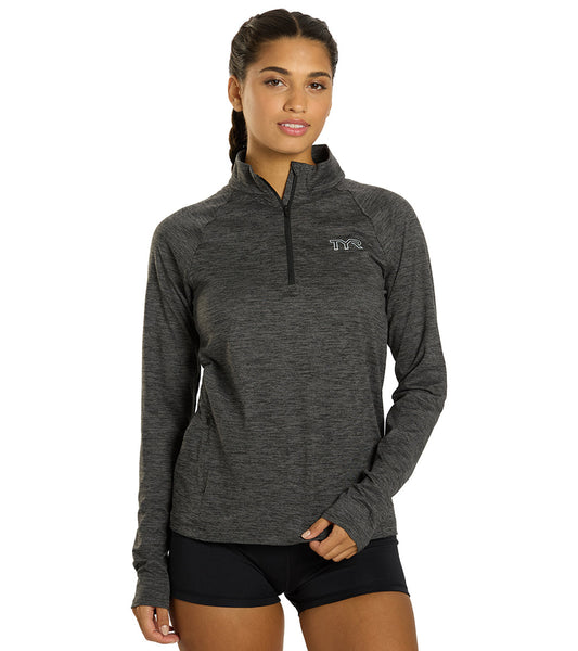 TYR Women's Long Sleeve Quarter Zip