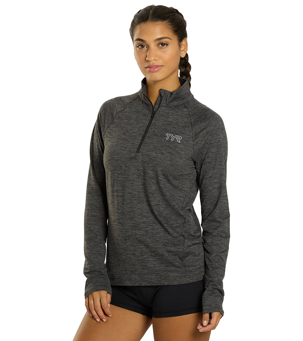 TYR Women's Long Sleeve Quarter Zip