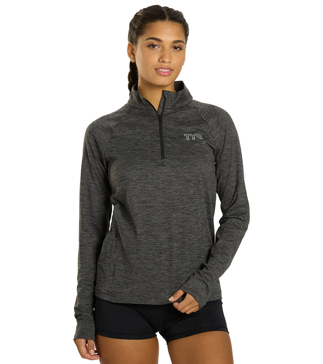 TYR Women's Long Sleeve Quarter Zip