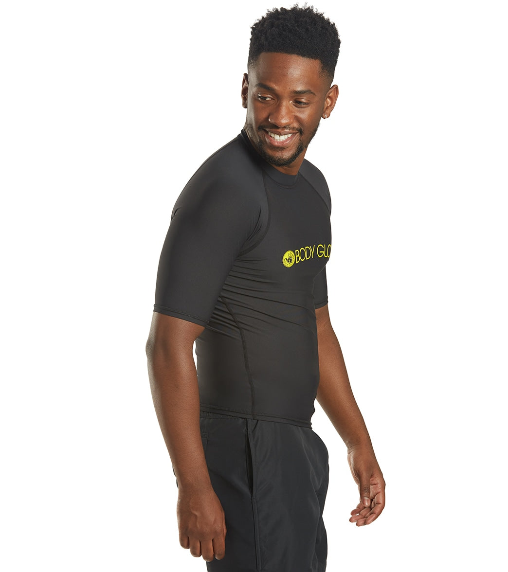 Body Glove Men's Basic Short Sleeve Fitted Rashguard