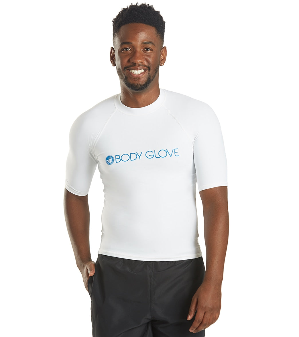 Body Glove Men's Basic Short Sleeve Fitted Rashguard