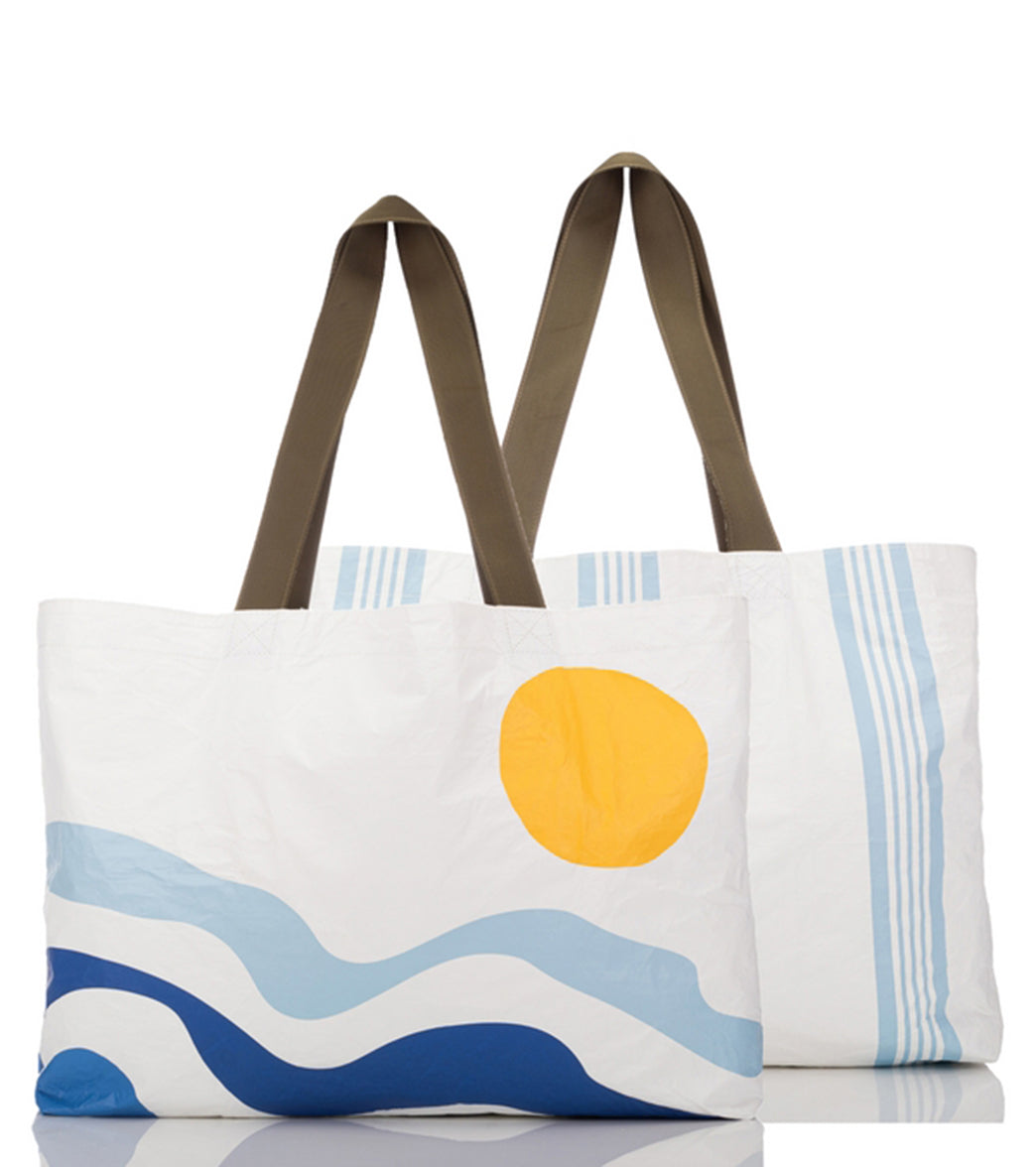 ALOHA Soleil Holo Holo Reversible Beach Tote