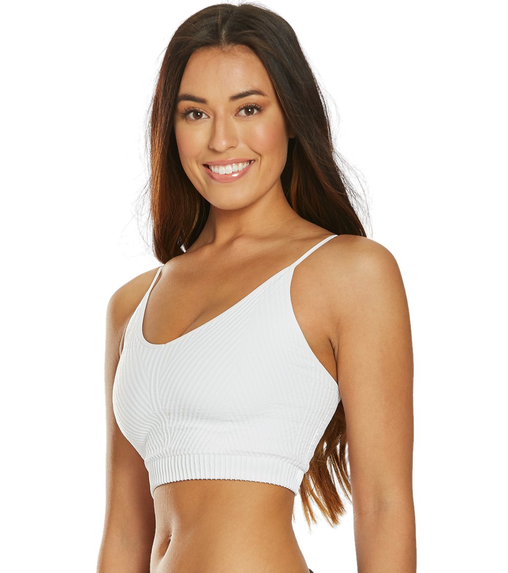 Spiritual Gangster Ribbed Row Crop Tank