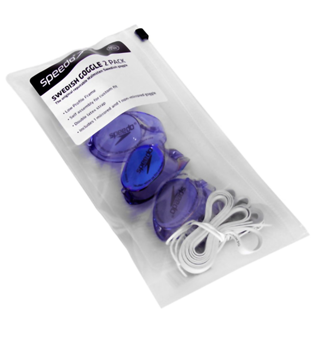 Speedo Swedish Goggle 2-Pack
