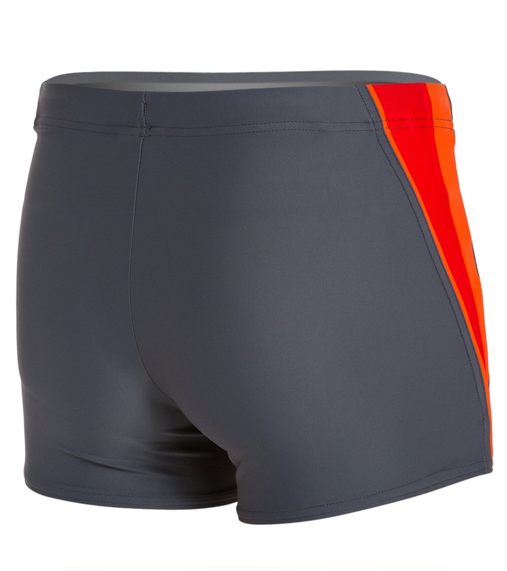 Speedo Men's Fitness Splice Square Leg Swimsuit