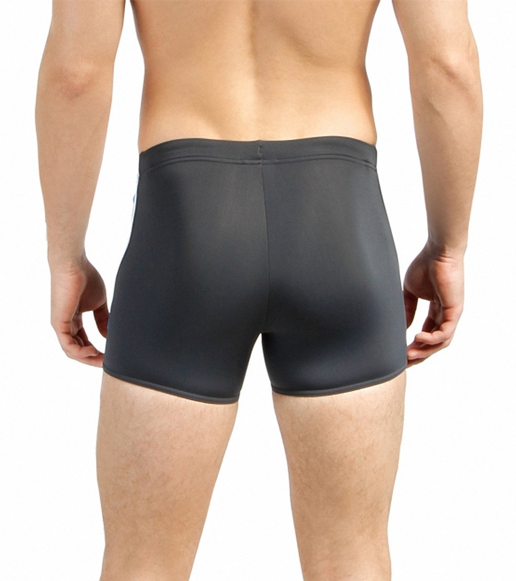 Speedo Men's Fitness Splice Square Leg Swimsuit