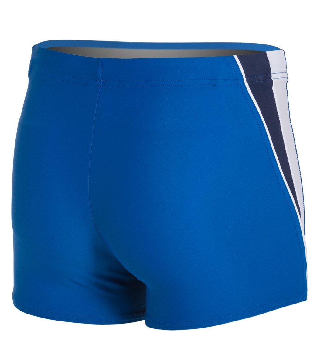 Speedo Men's Fitness Splice Square Leg Swimsuit