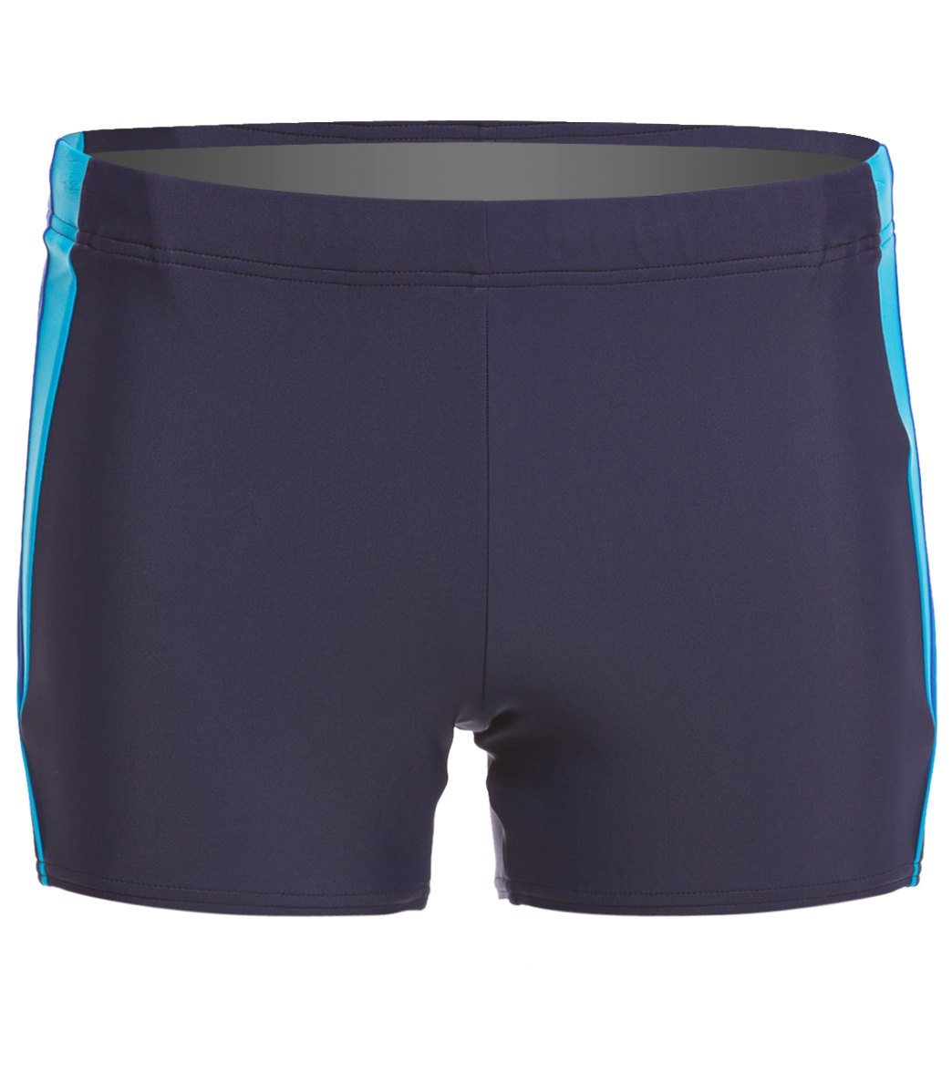 Speedo Men's Fitness Splice Square Leg Swimsuit