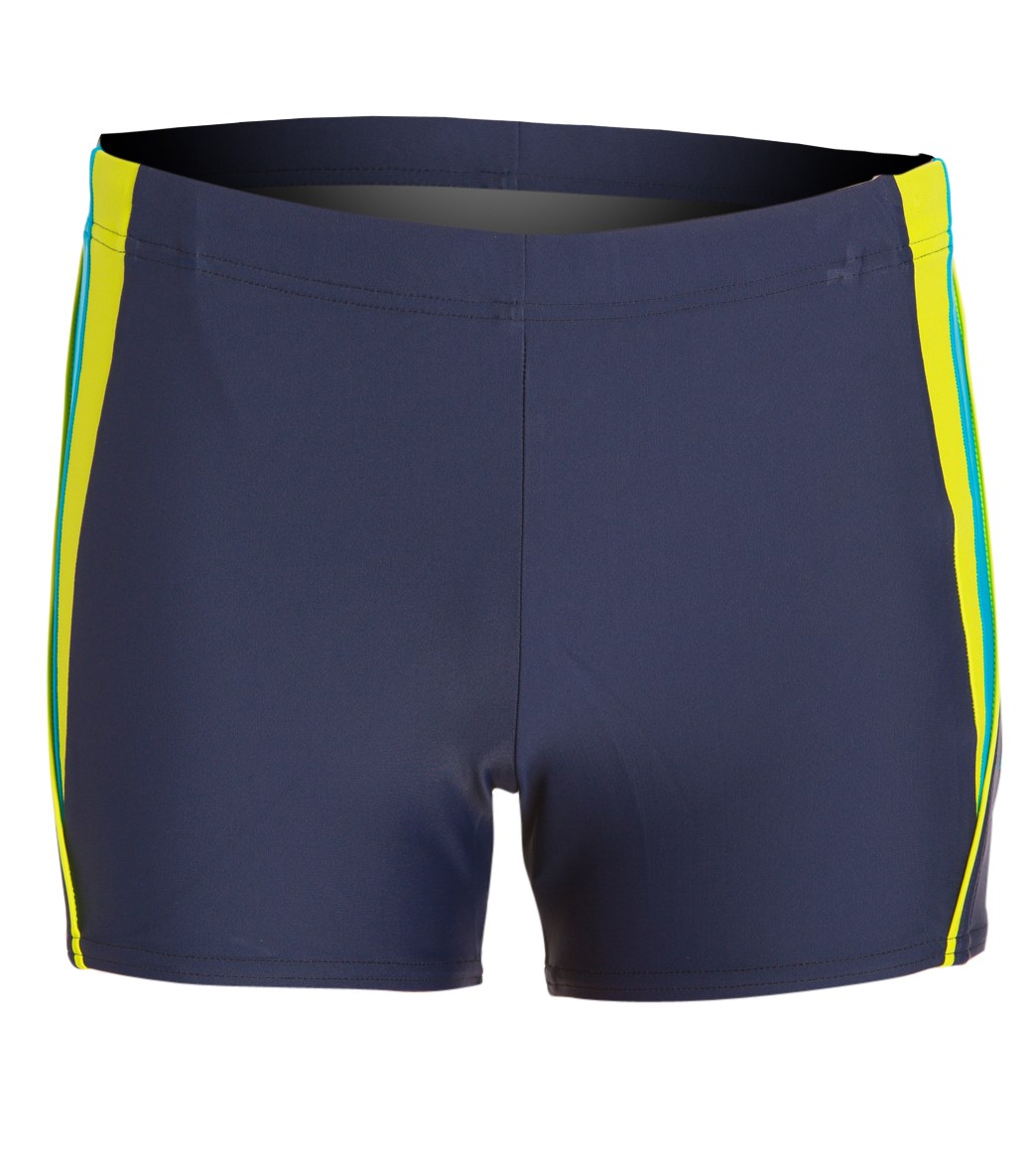 Speedo Men's Fitness Splice Square Leg Swimsuit