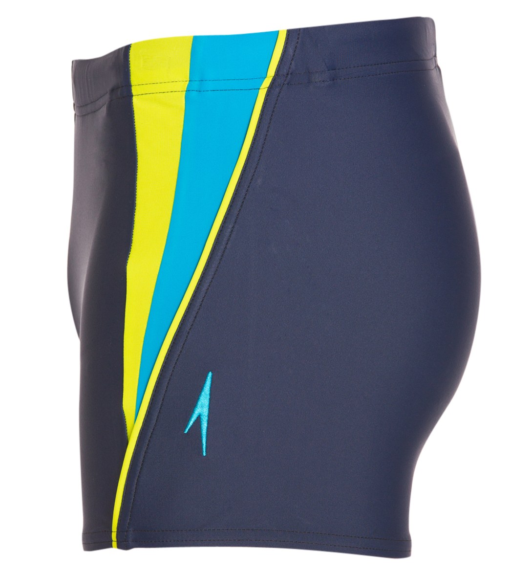 Speedo Men's Fitness Splice Square Leg Swimsuit