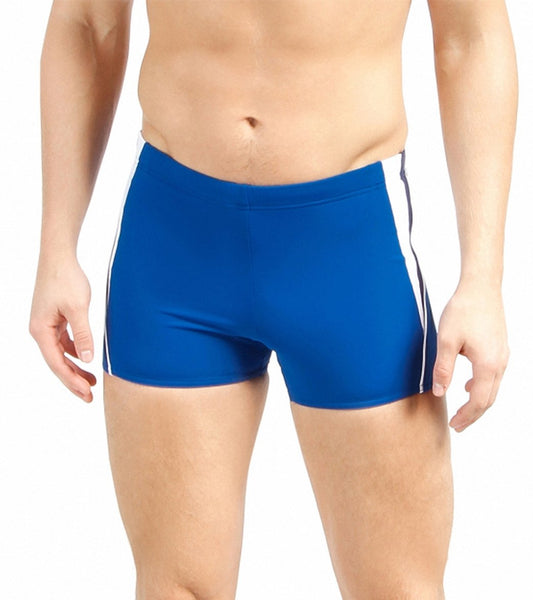 Speedo Men's Fitness Splice Square Leg Swimsuit