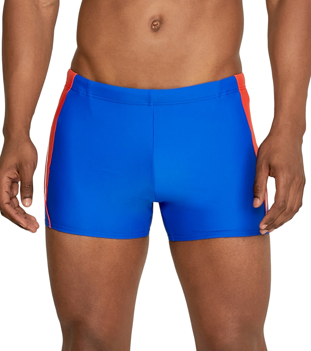 Speedo Men's Fitness Splice Square Leg Swimsuit