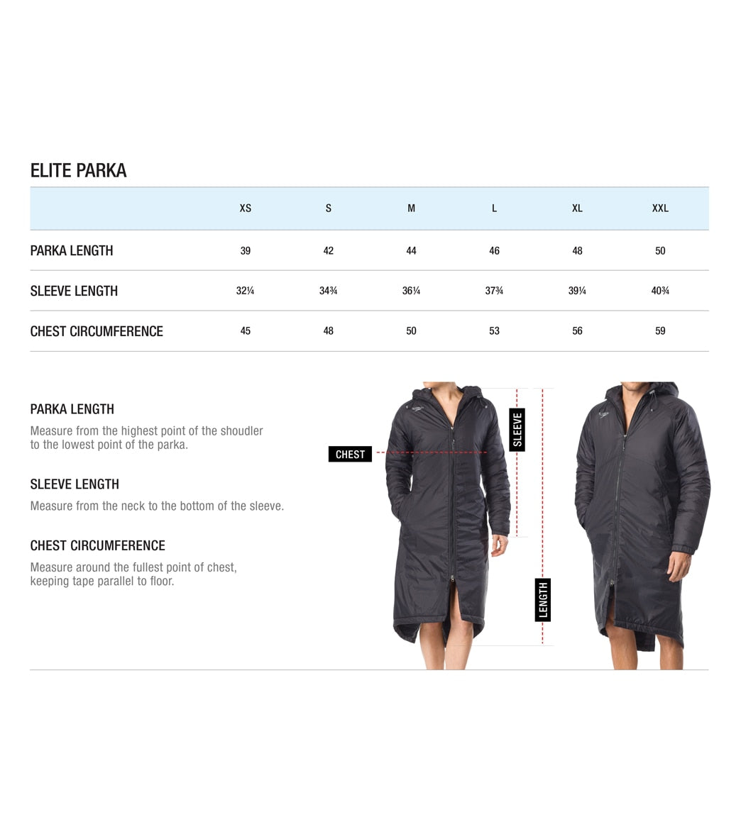 Speedo Unisex Elite Parka