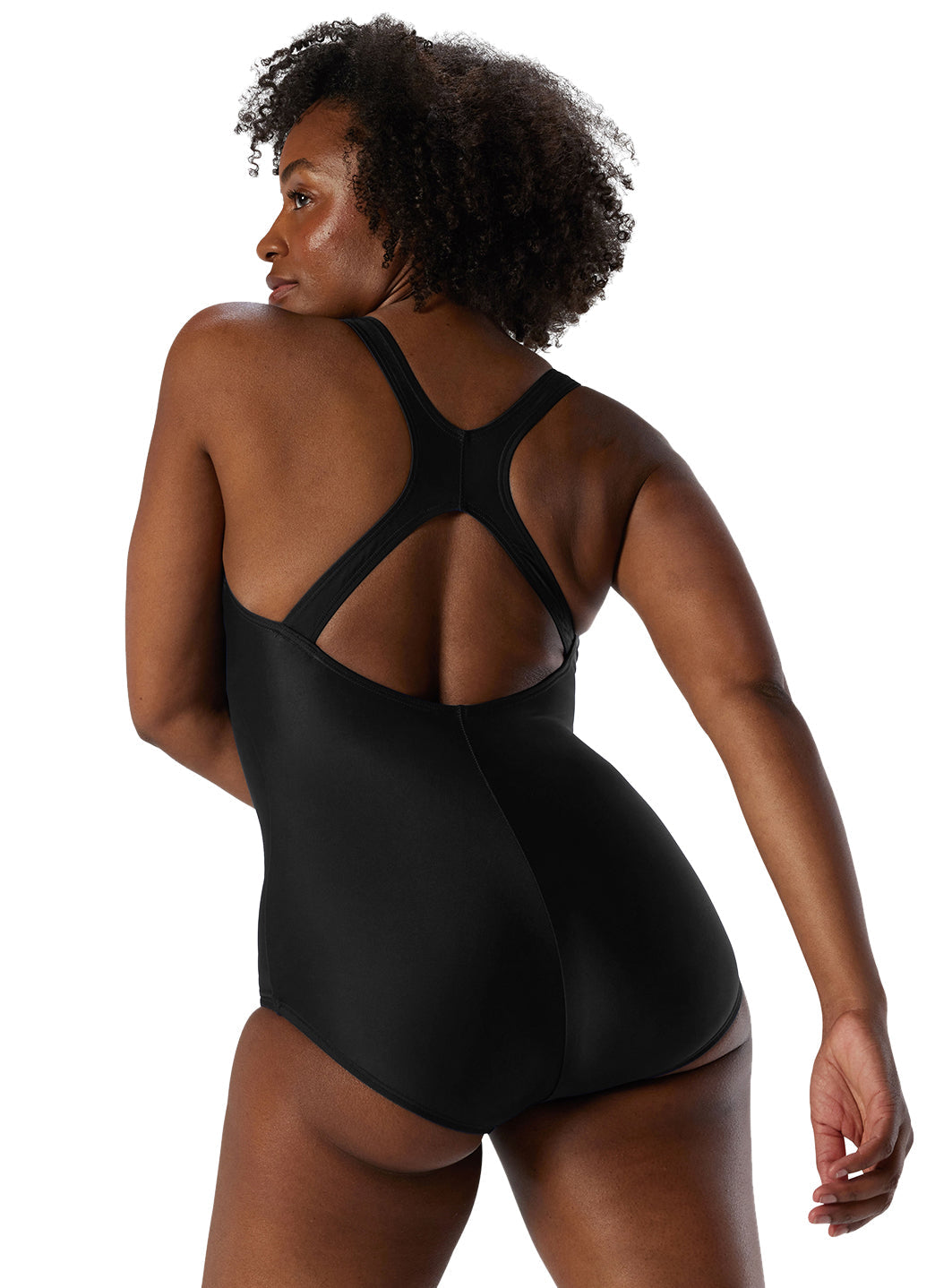 Speedo Women's Moderate Ultraback Long Torso One Piece Swimsuit