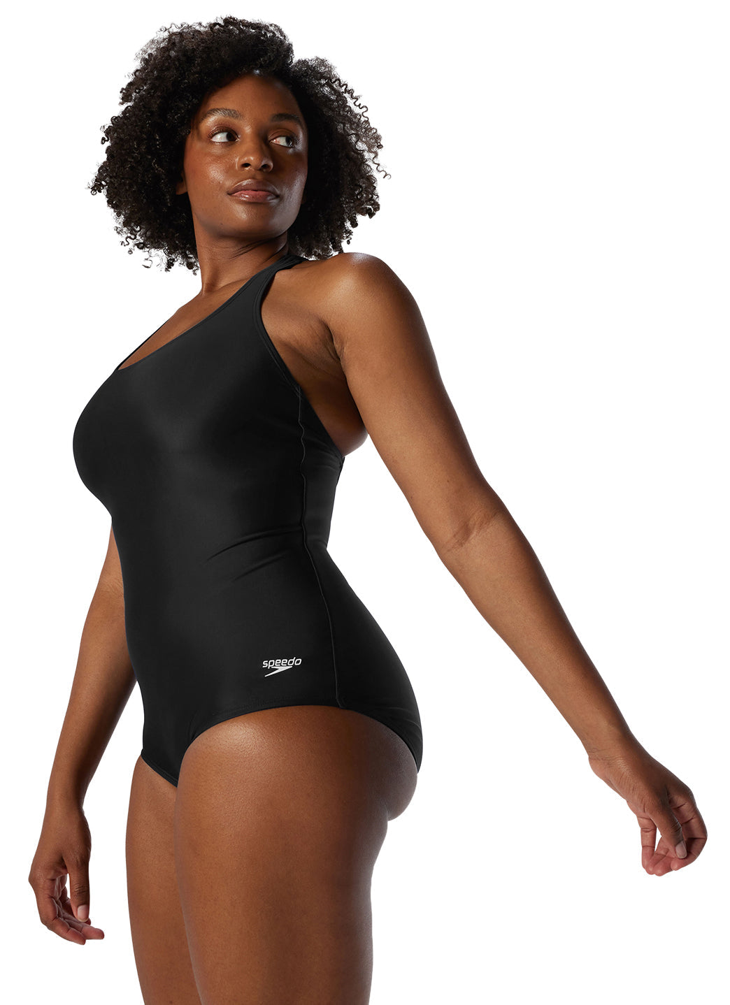 Speedo Women's Moderate Ultraback Long Torso One Piece Swimsuit