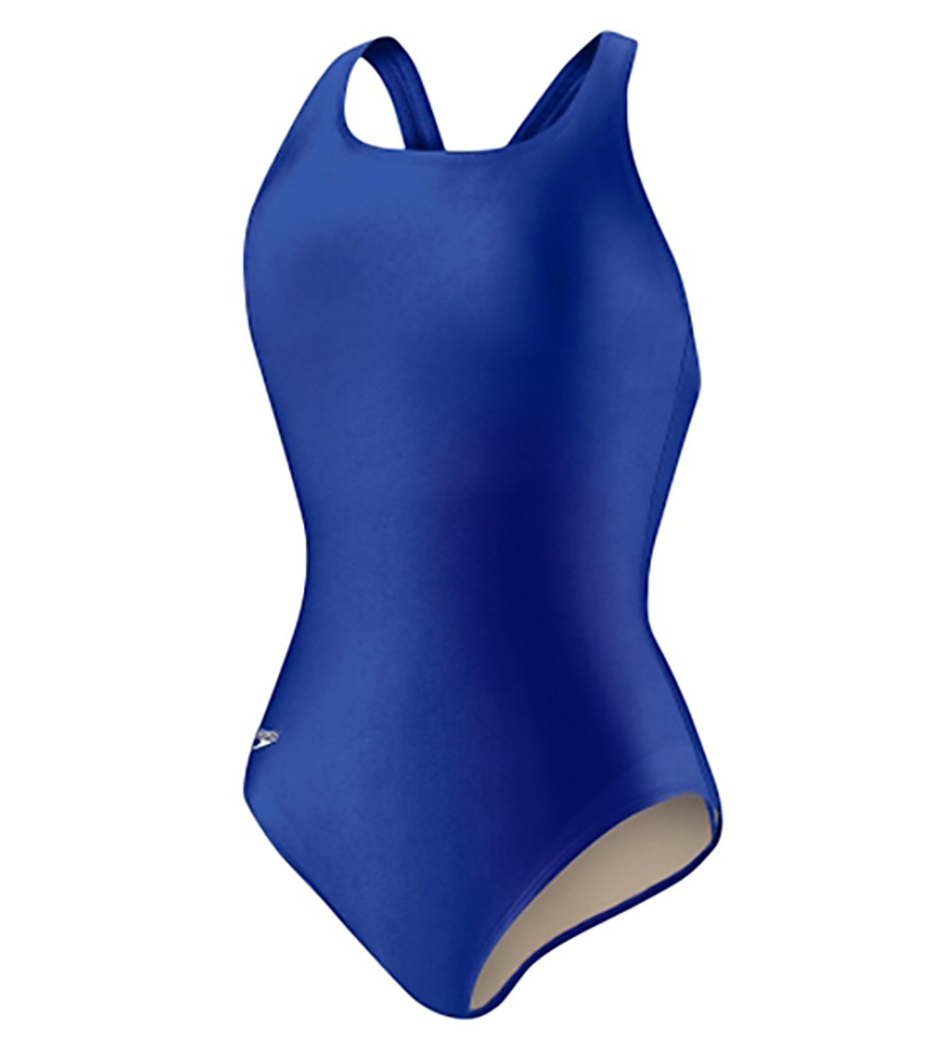 Speedo Women's Moderate Ultraback Long Torso One Piece Swimsuit