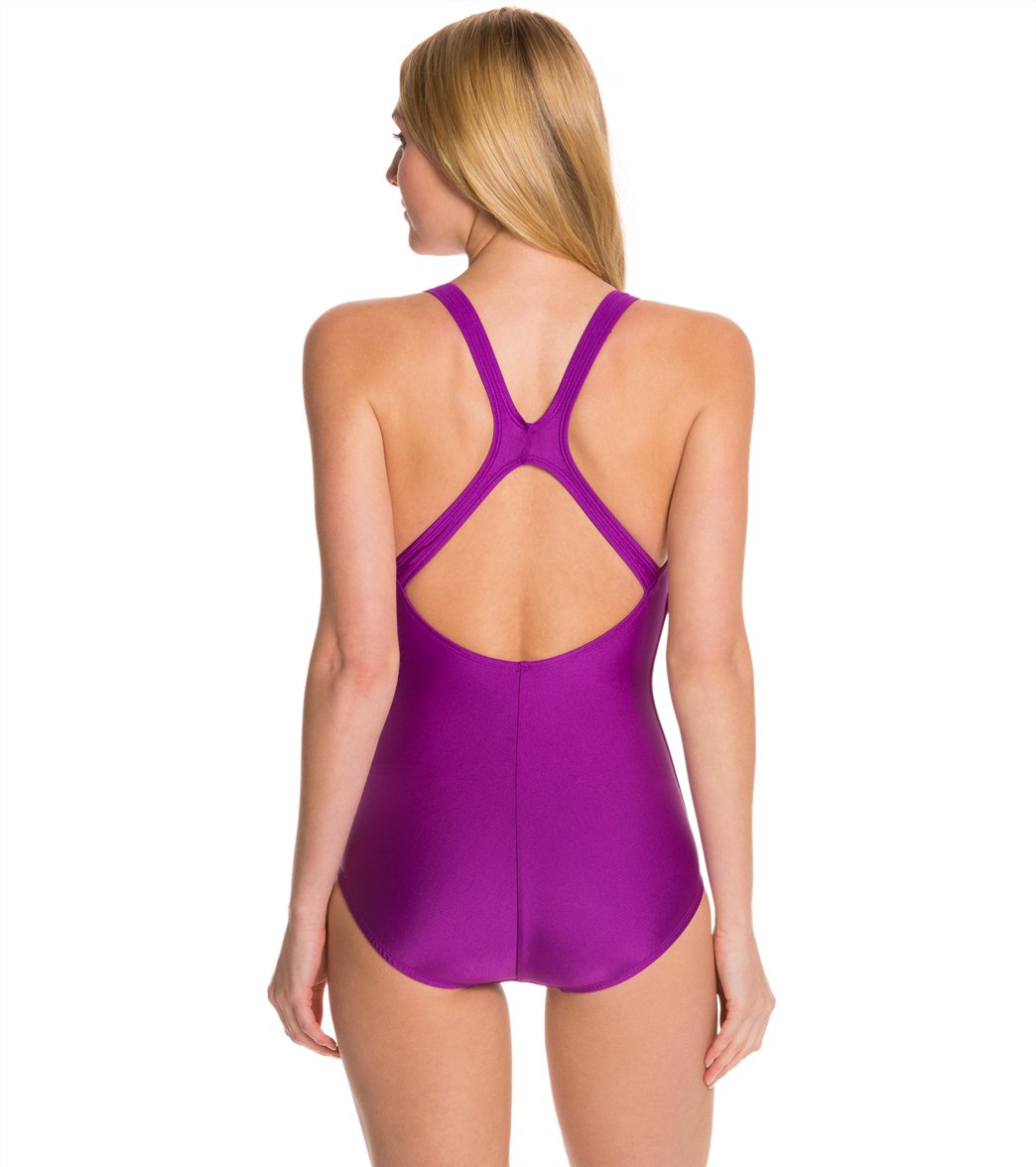 Speedo Women's Moderate Ultraback Long Torso One Piece Swimsuit