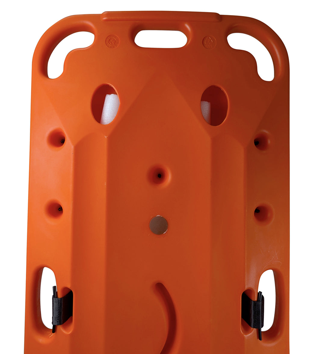 KEMP USA EG Aquatic Plastic Spineboard Kit (Board, Headblocks, Straps)