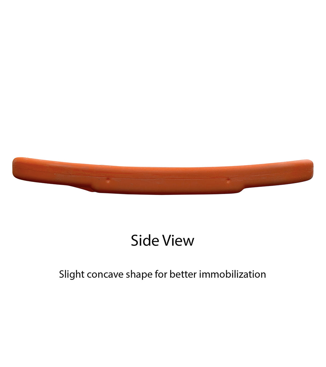 KEMP USA EG Aquatic Plastic Spineboard Kit (Board, Headblocks, Straps)