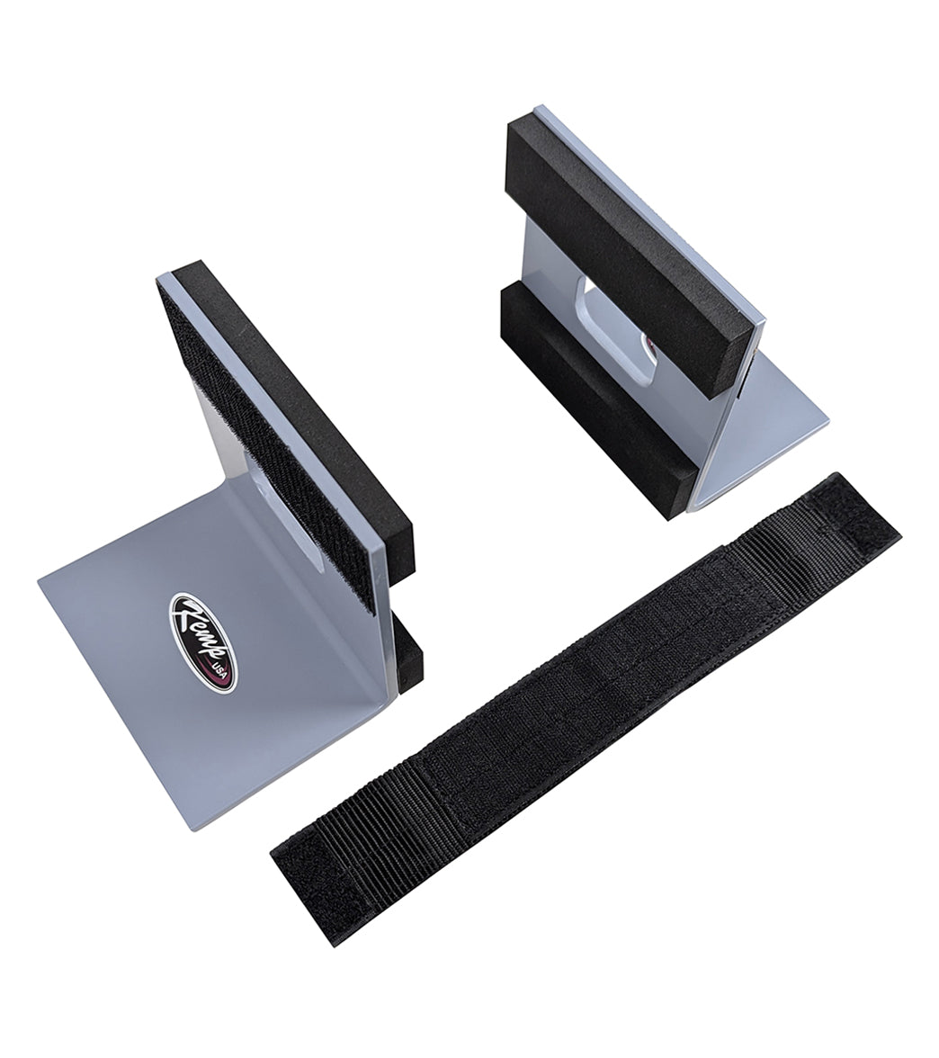 KEMP USA EG Aquatic Plastic Spineboard Kit (Board, Headblocks, Straps)