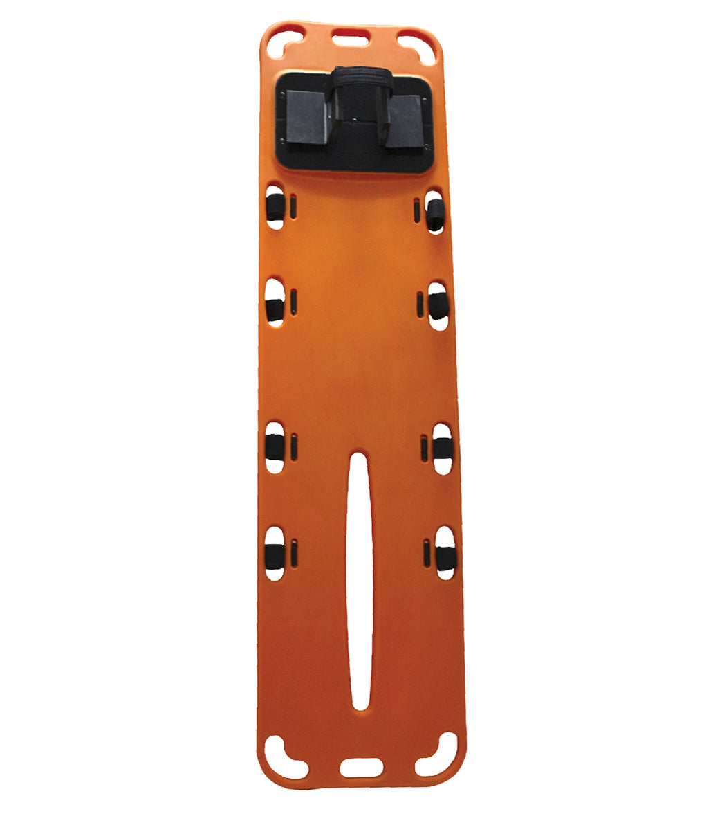 KEMP USA EG Aquatic Plastic Spineboard Kit (Board, Headblocks, Straps)