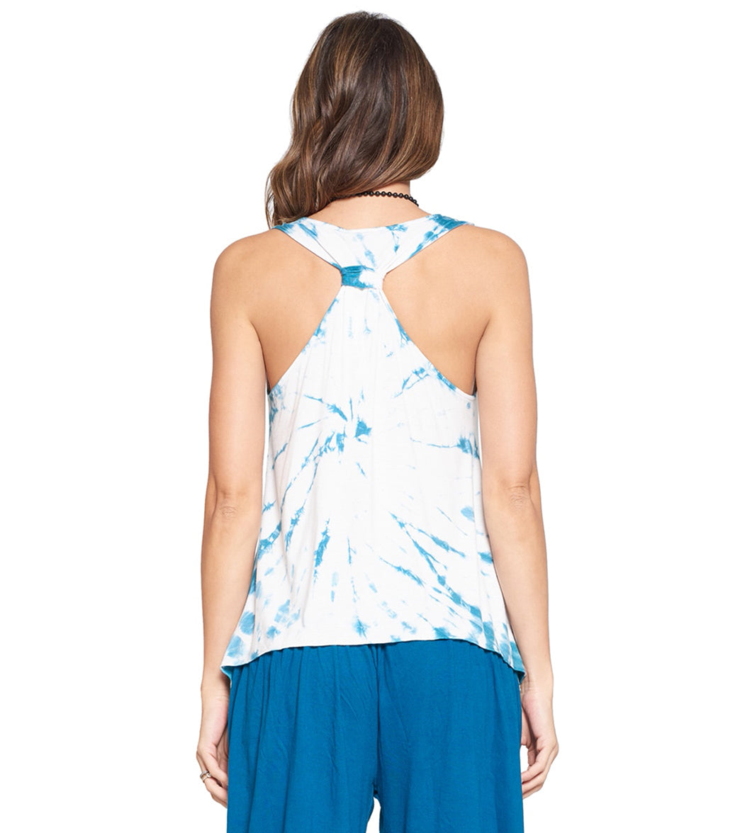Yak & Yeti Top Tie Dye Sleeveless Racerback