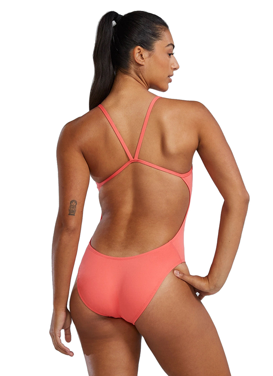 TYR Women's Solid Durafast Elite Cutoutfit One Piece Swimsuit