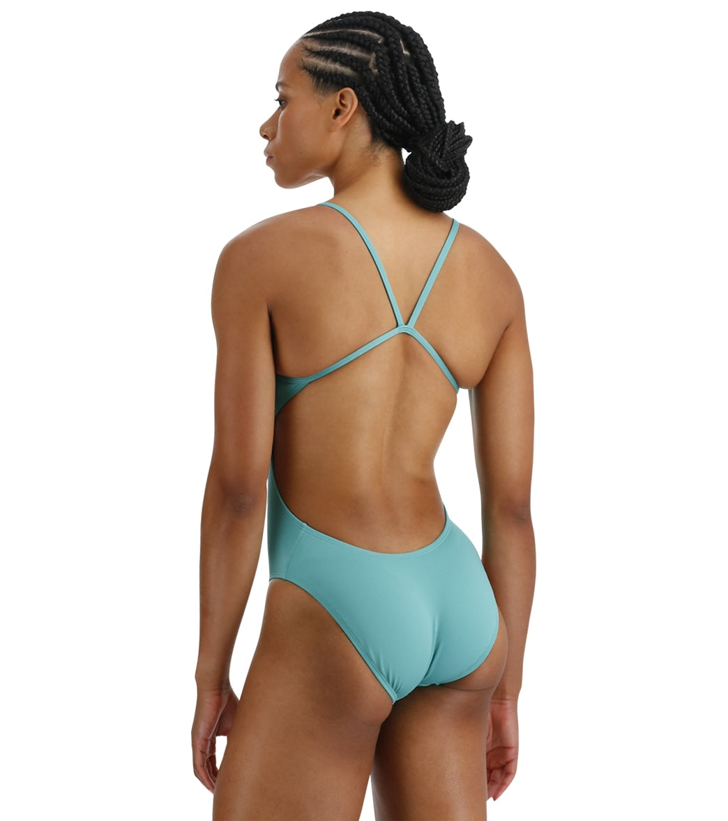 TYR Women's Solid Durafast Elite Cutoutfit One Piece Swimsuit
