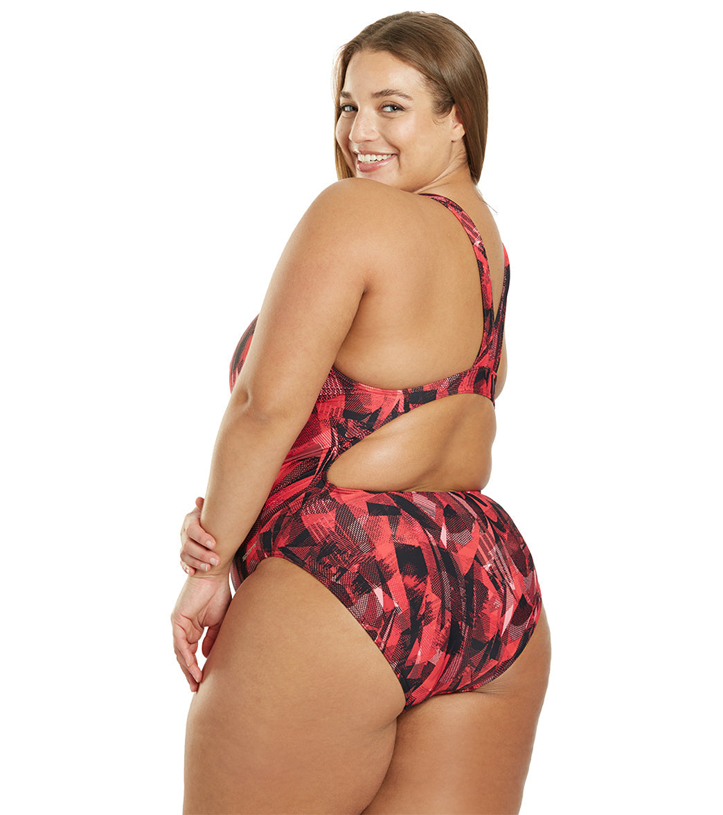 Sporti Catalyst Wide Strap One Piece Swimsuit (22-44)