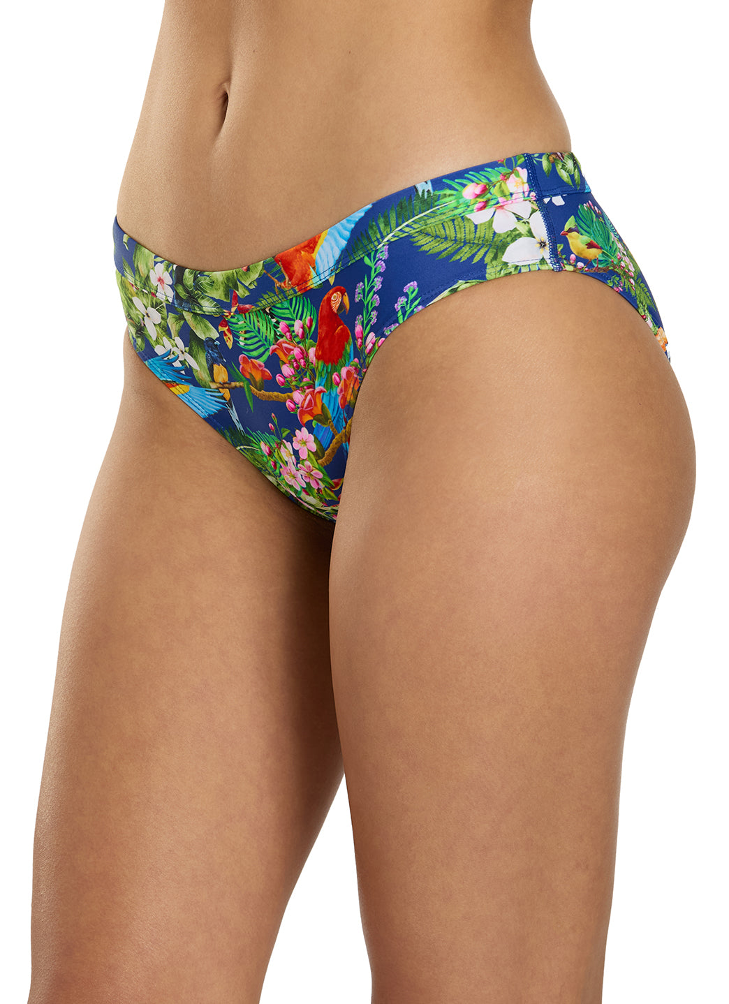 Sporti Active Tropical Oasis Hipster Workout Bikini Swim Bottom