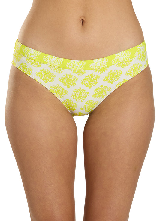 Sporti Active Coral Bloom Hipster Workout Bikini Swim Bottom