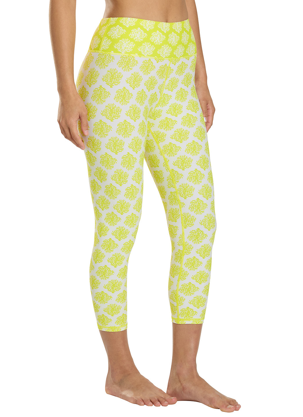 Sporti Active Coral Bloom Swim Capri Legging