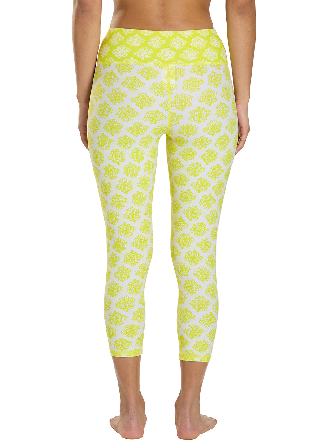 Sporti Active Coral Bloom Swim Capri Legging