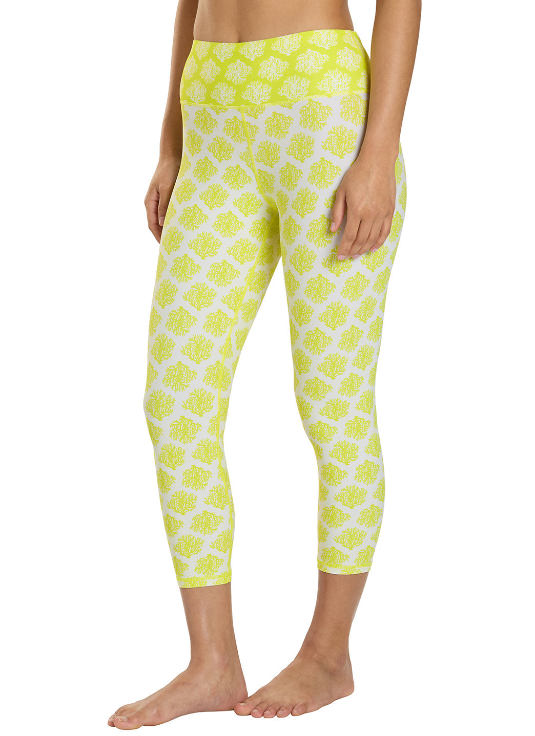 Sporti Active Coral Bloom Swim Capri Legging