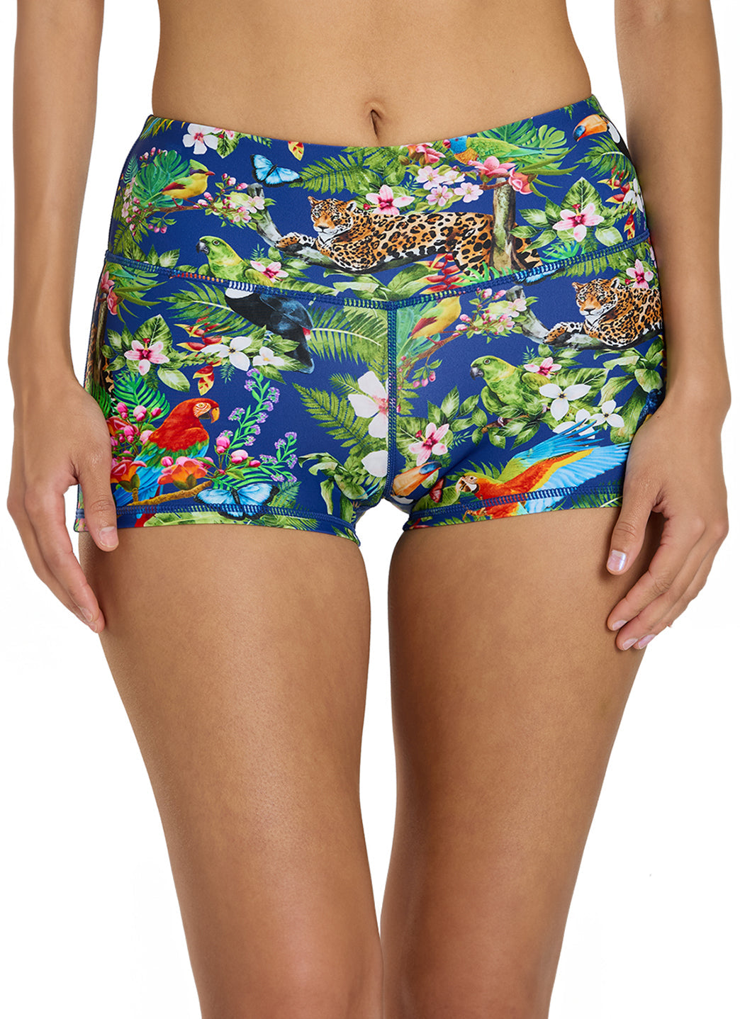 Sporti Active Tropical Oasis 2.25" inseam Boyshort