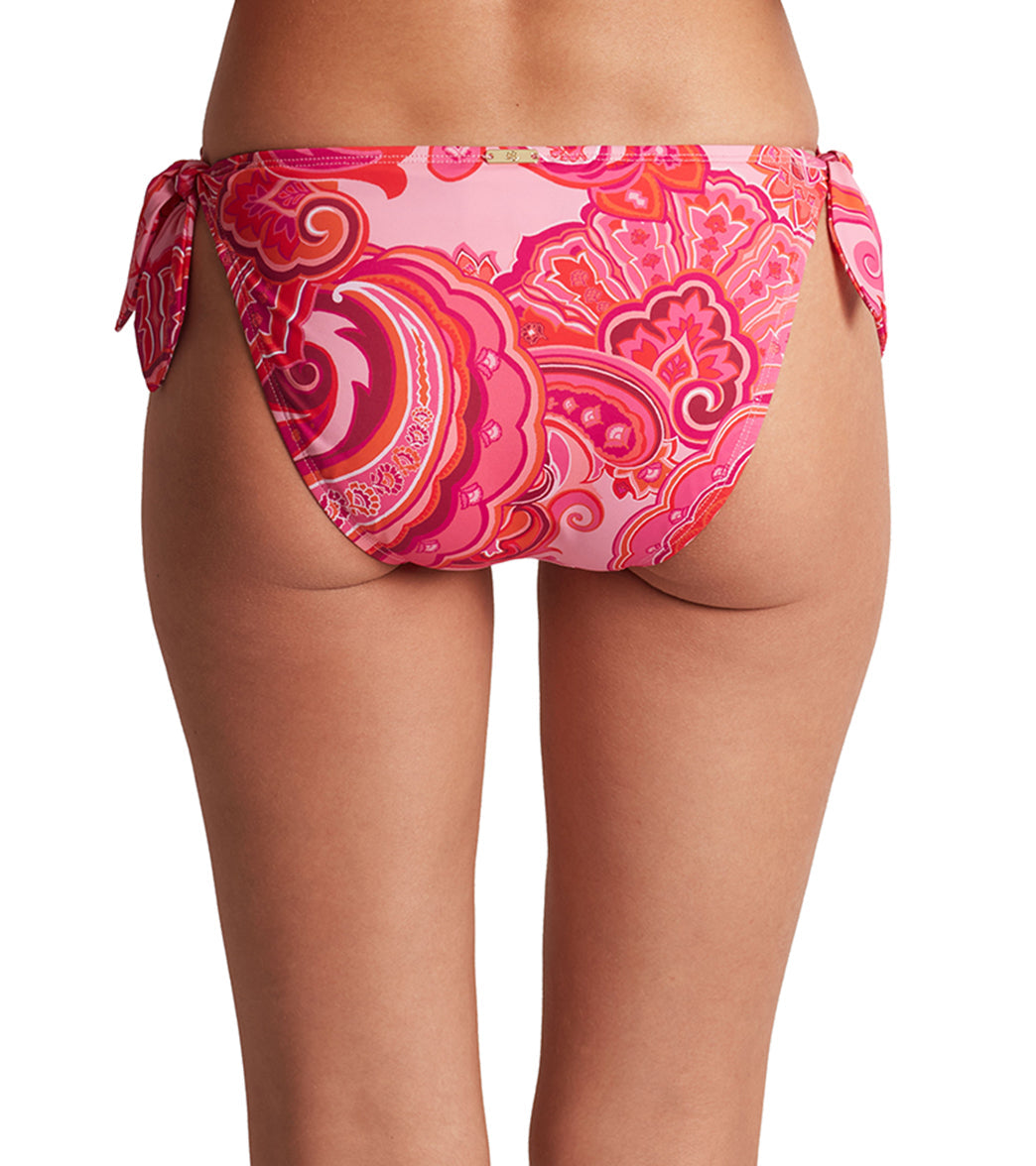 Lauren Ralph Lauren Women's Provence Paisley Side Tie Scoop Hipster Bikini Bottom