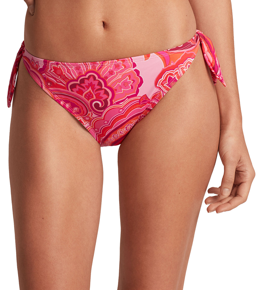 Lauren Ralph Lauren Women's Provence Paisley Side Tie Scoop Hipster Bikini Bottom