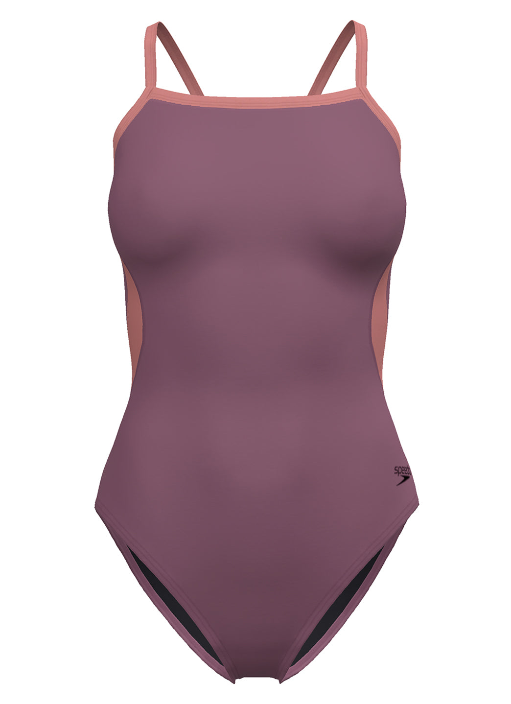 Speedo Women's Eco Splice Flyback One Piece Swimsuit