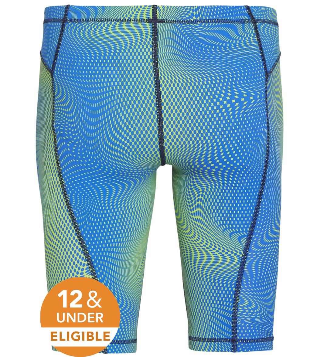 Speedo Men's Print Vanquisher Jammer Tech Suit Swimsuit